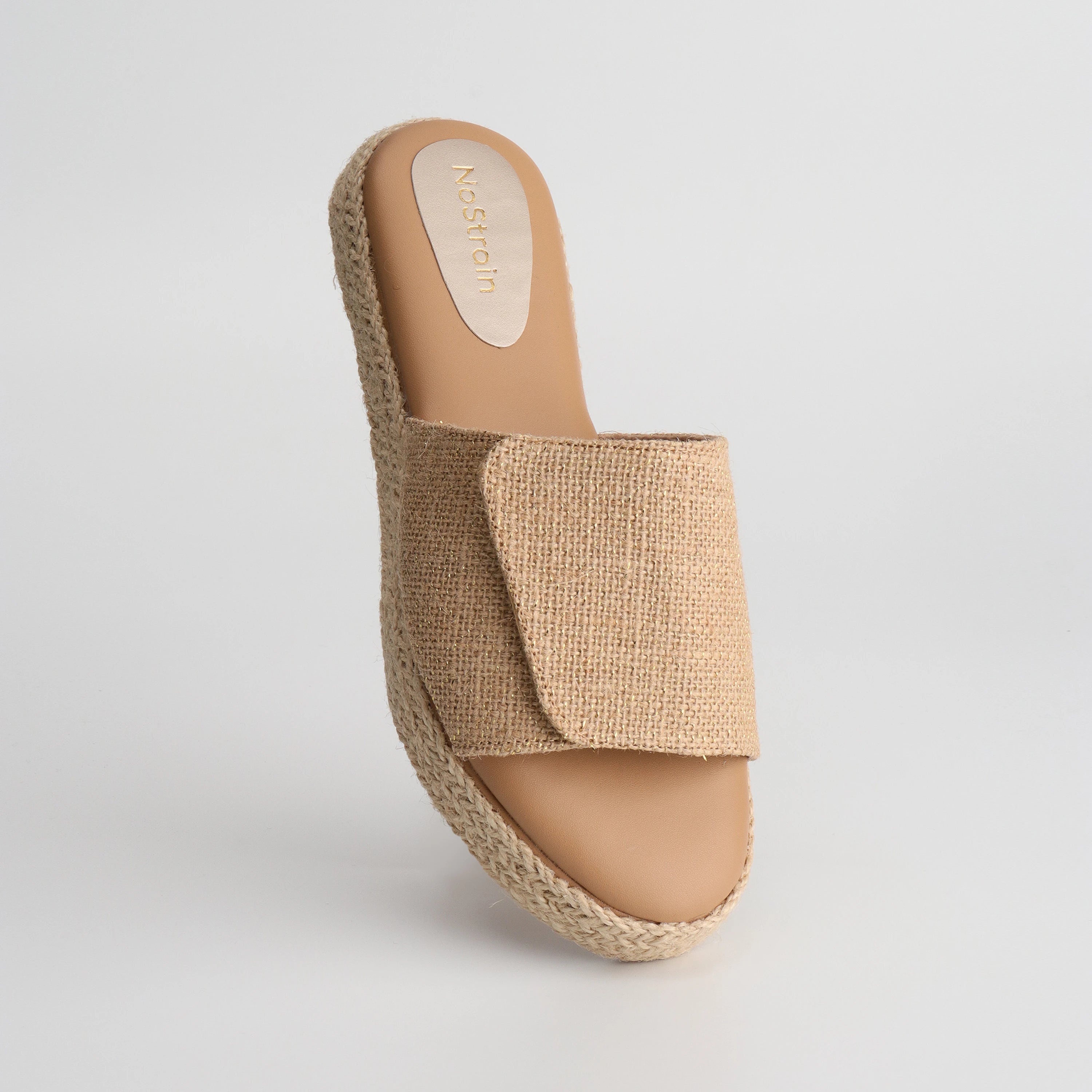 Jute platform wedges