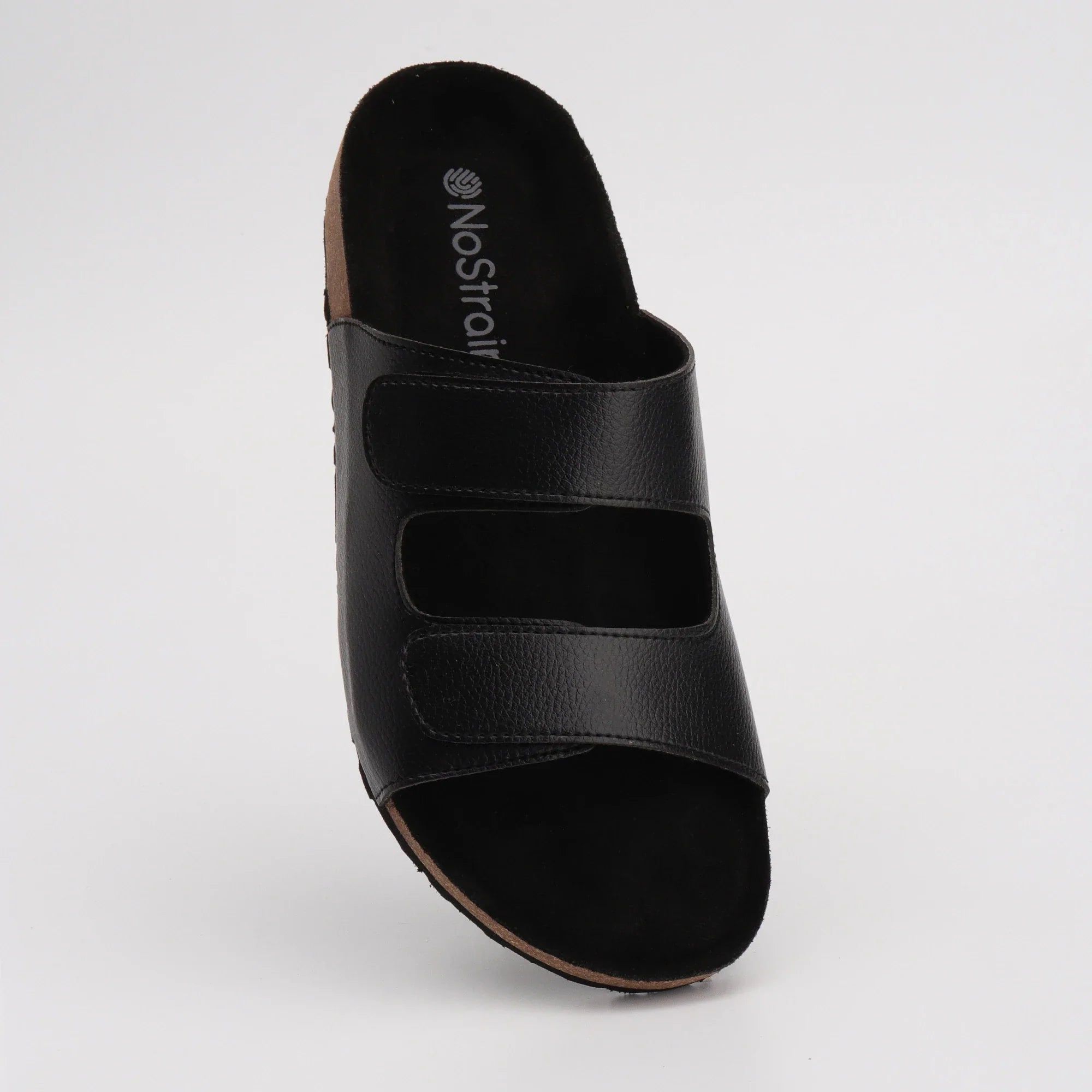 Men Black Cork sandals