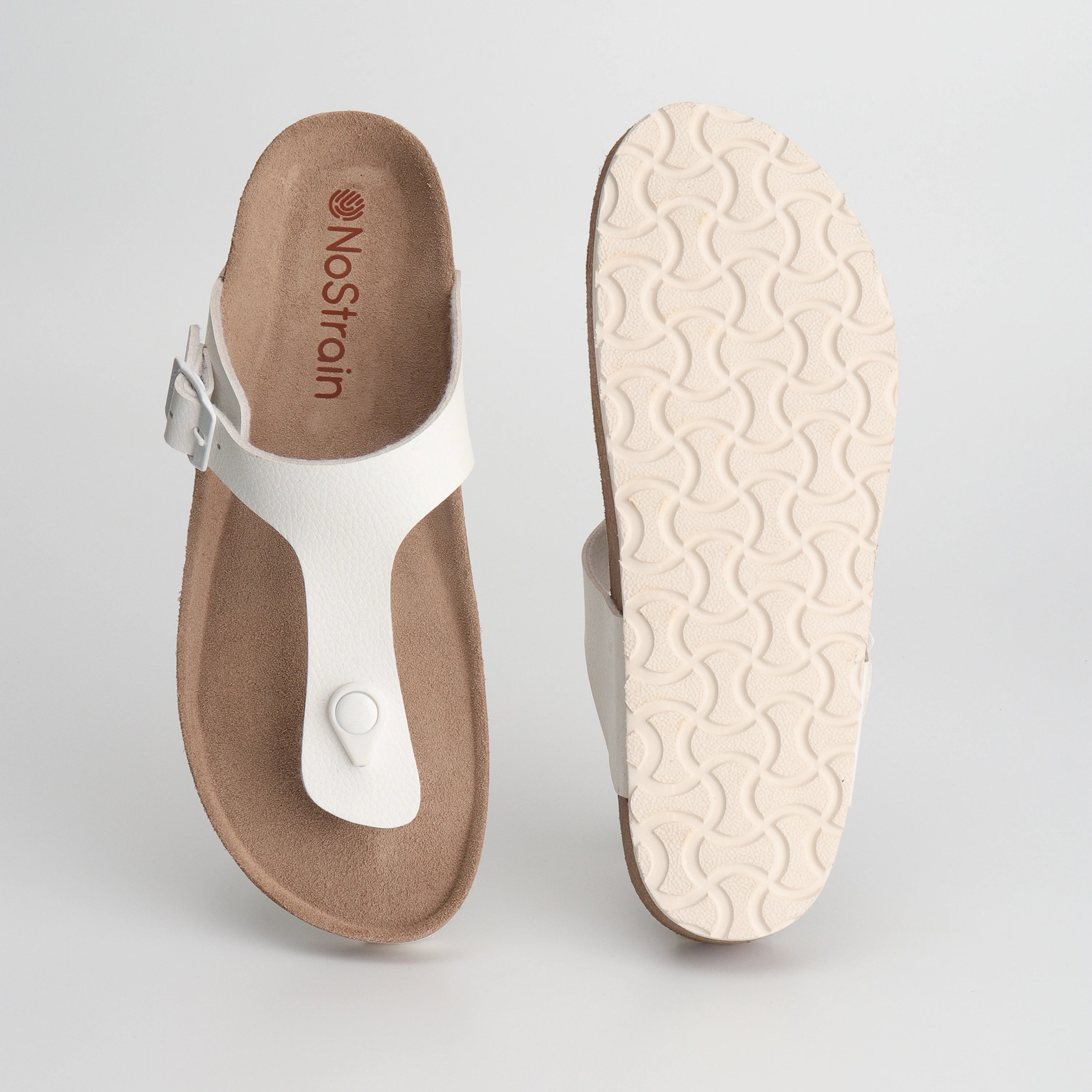 Cork thong sandals