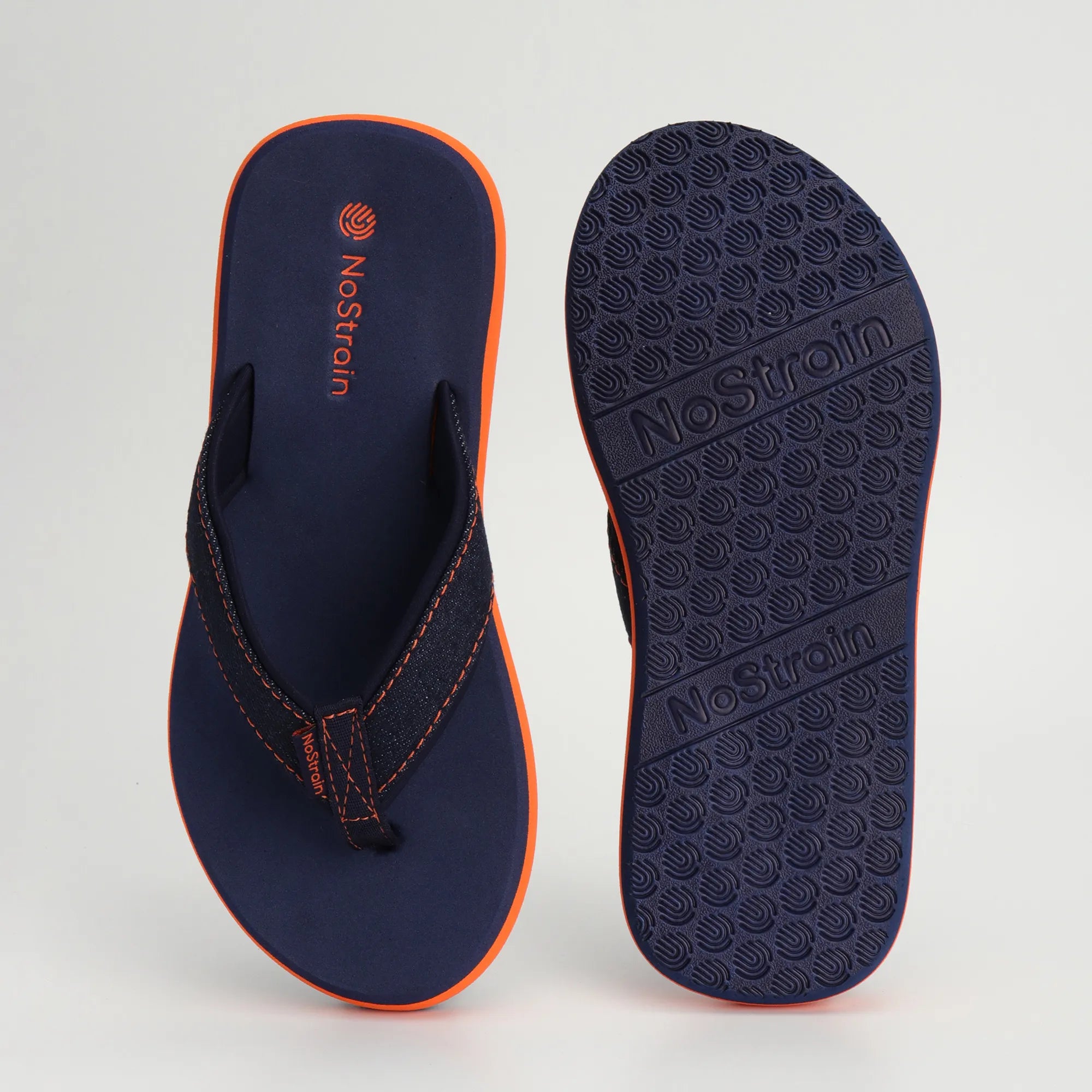 Men's Denim Angular Blue Slippers – Stylish and Comfortable Footwear