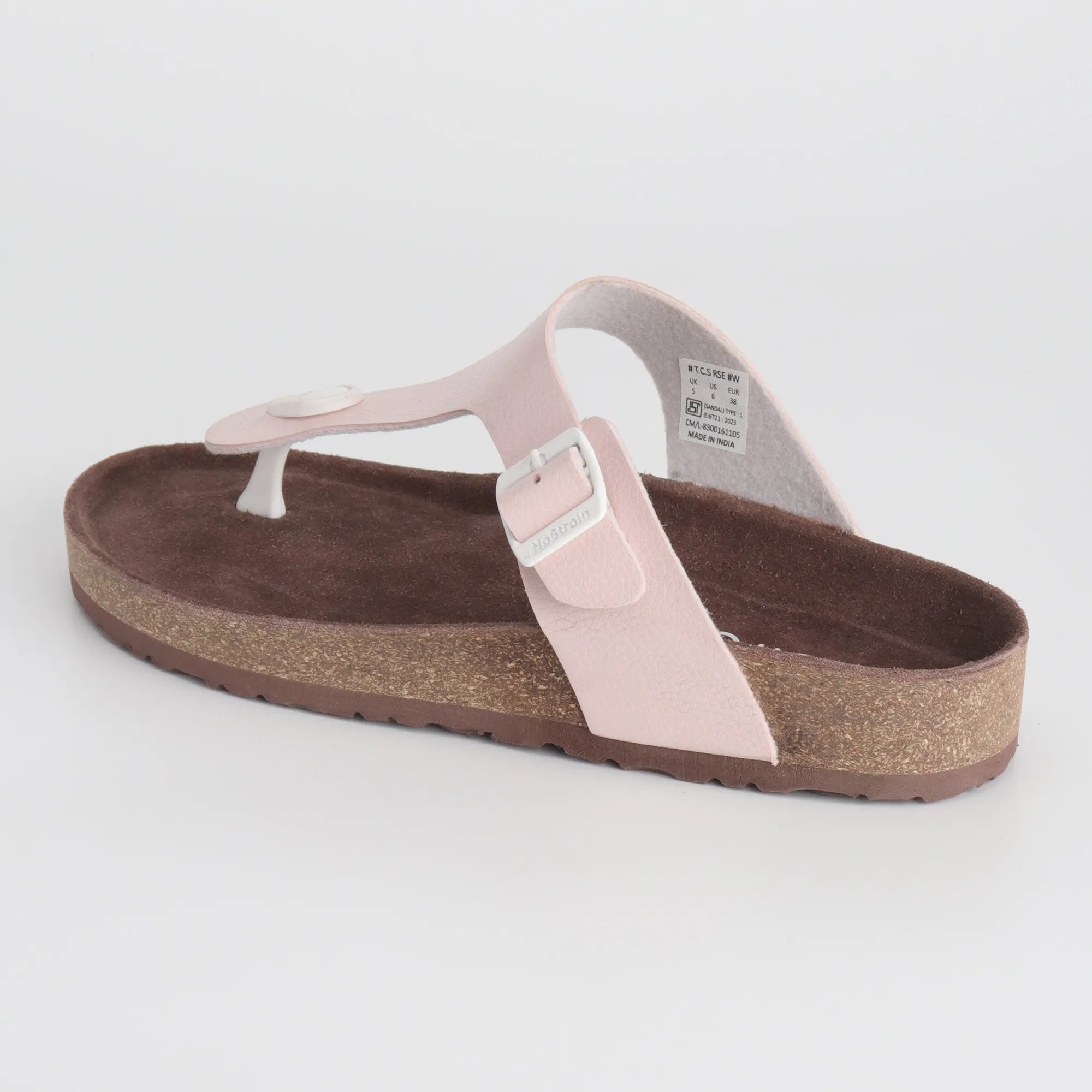 Cork Thong Formal Sandals for Women 2.0 – Rose