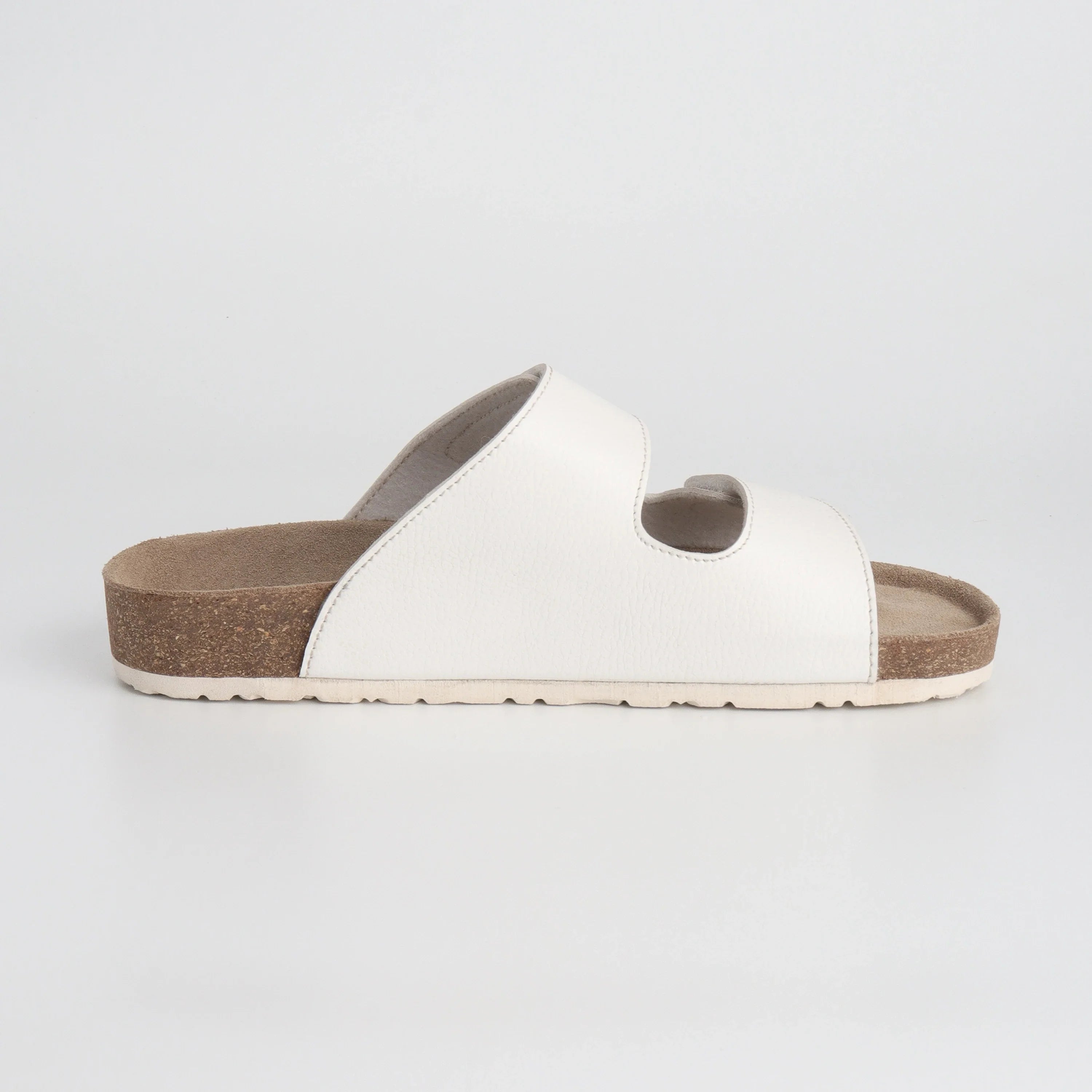 Women Parallel Cork Sandals 2.0 – Great White