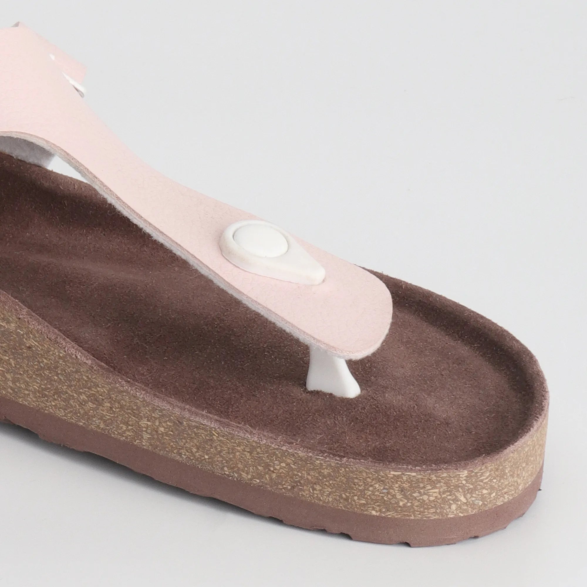 Cork Thong Formal Sandals for Women 2.0 – Rose