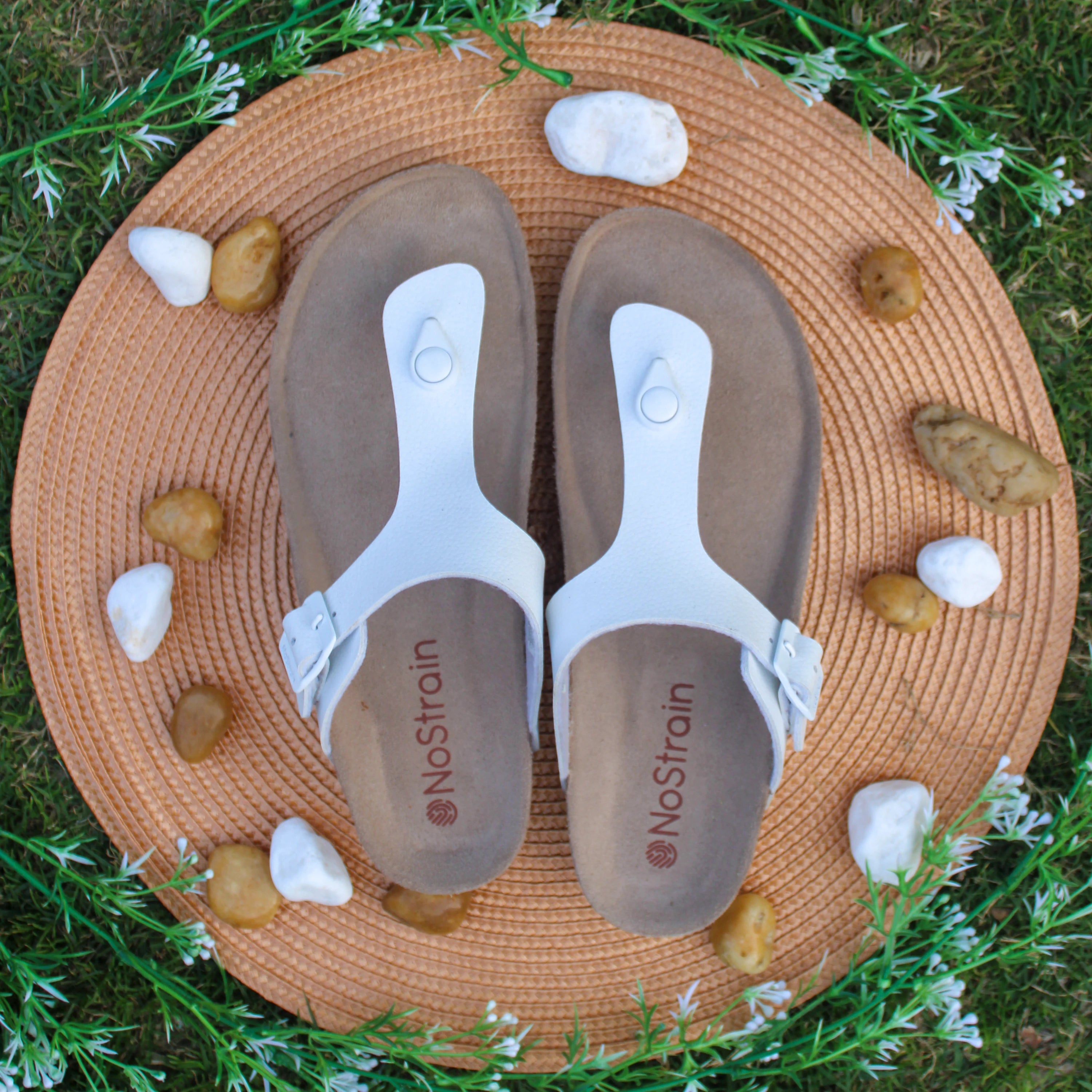 Women’s cork flip-flops