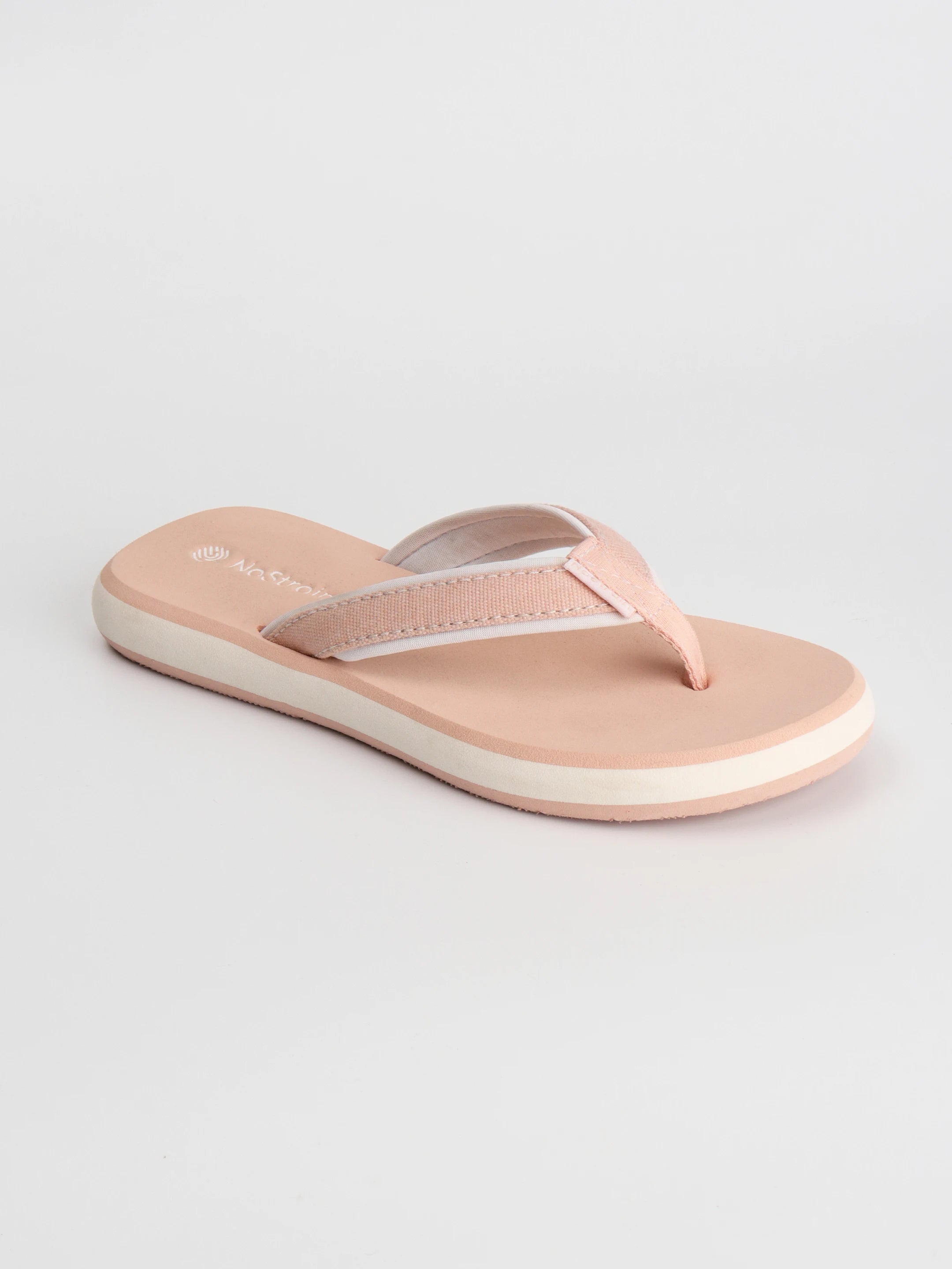 stylish slippers with stitched straps