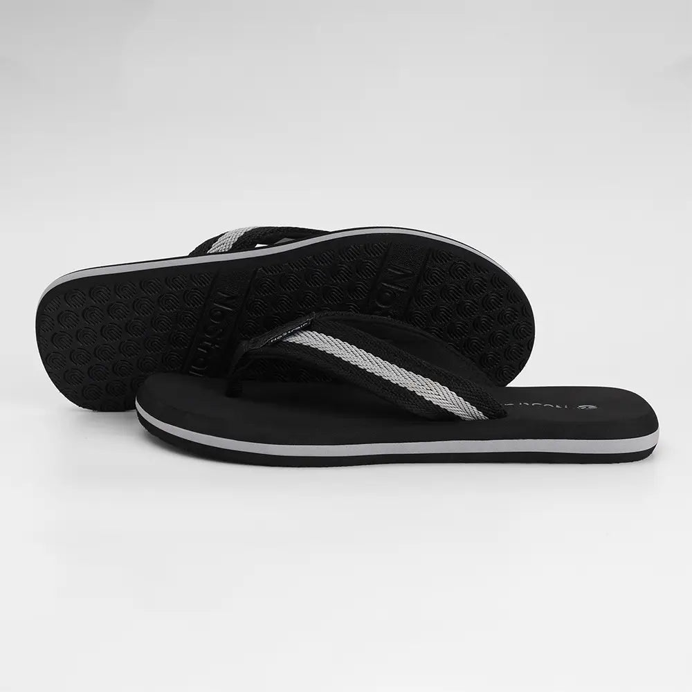 NoStrain Angular Slippers featuring a modern design and triple-layer cushioning.