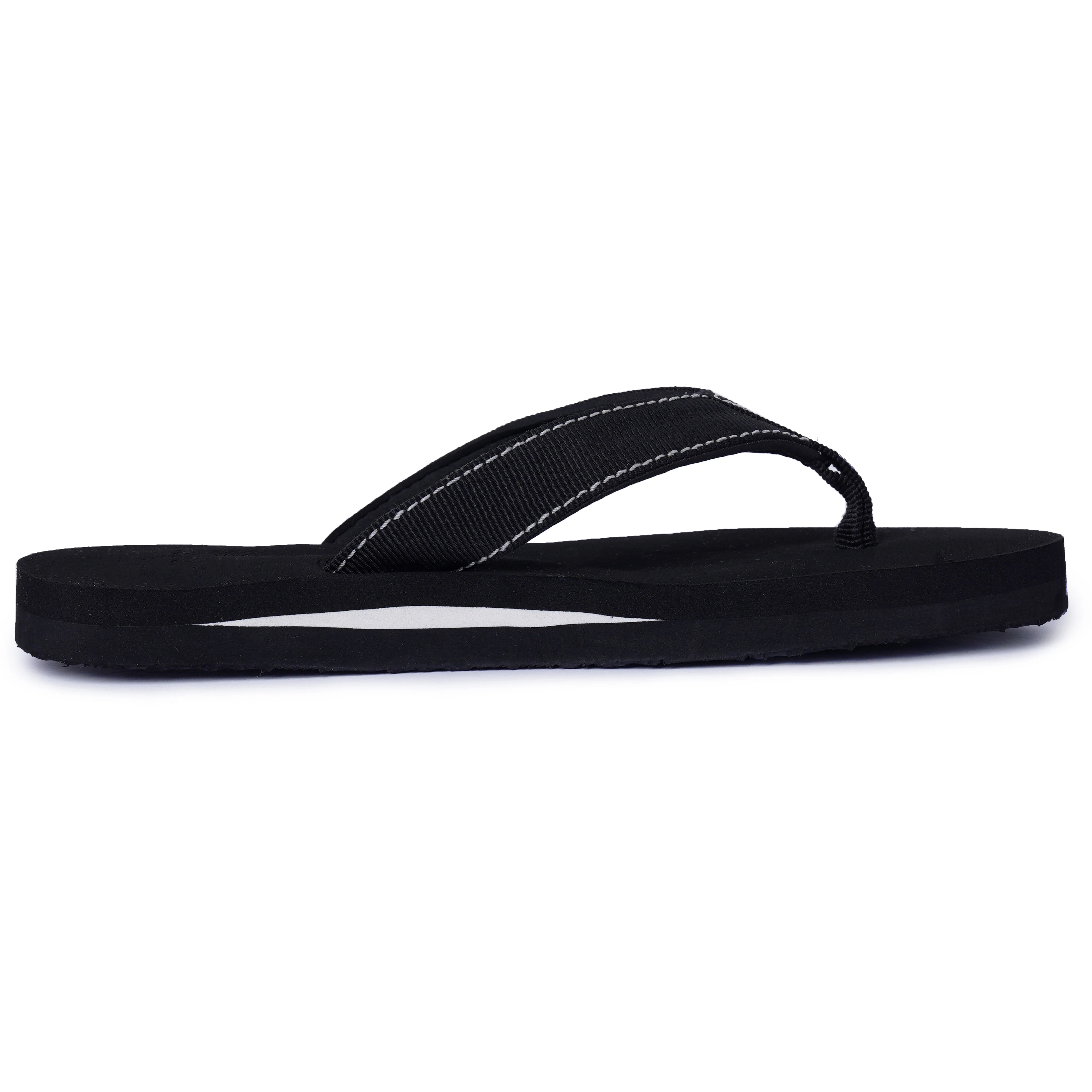 stylish slippers with stitched straps