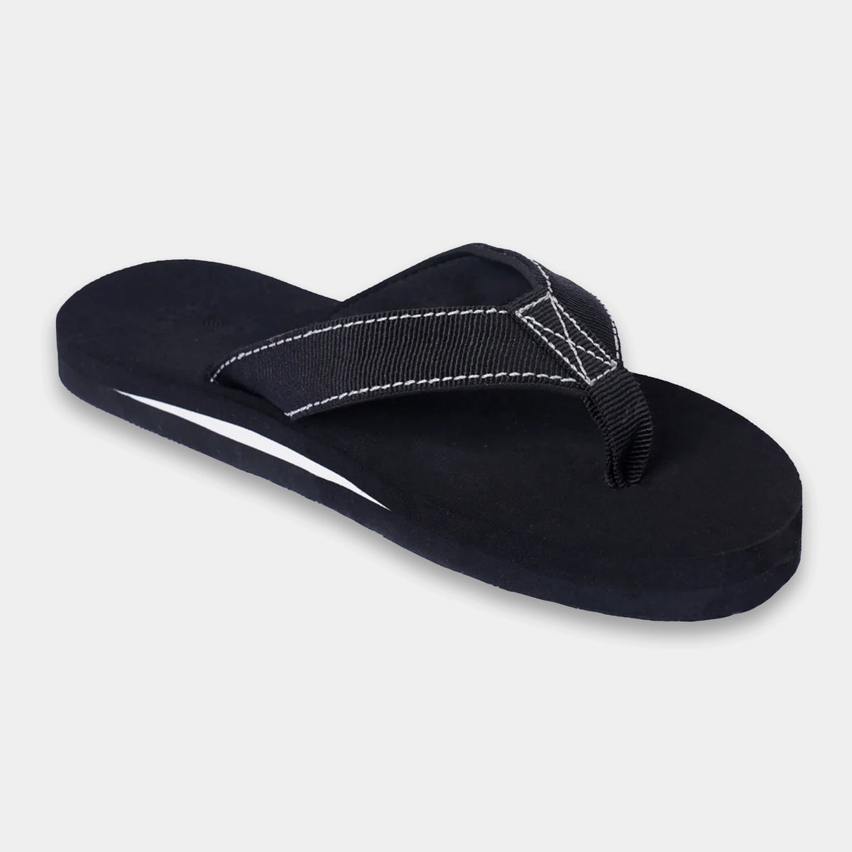 Men’s Black Stripe Arch Slippers – AS1