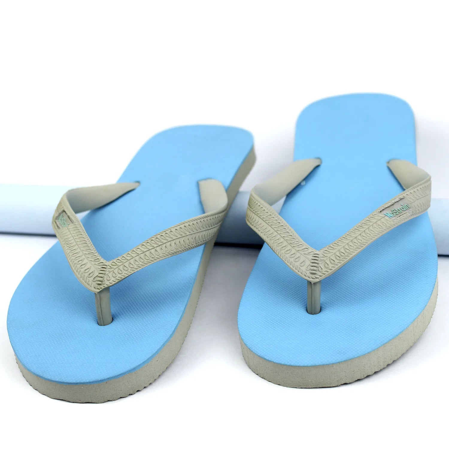 Natural rubber flip flops sales