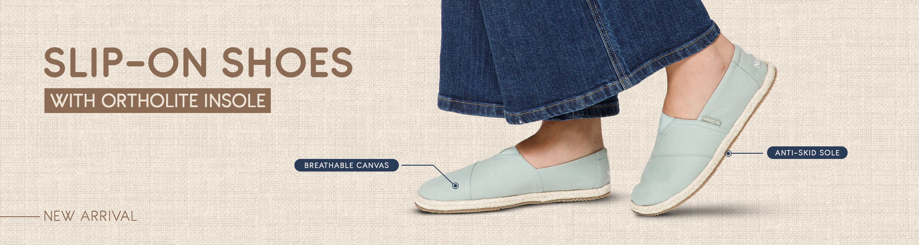 Women sage green slip on shoes espadrilles, lightweight, comfortable and stylish