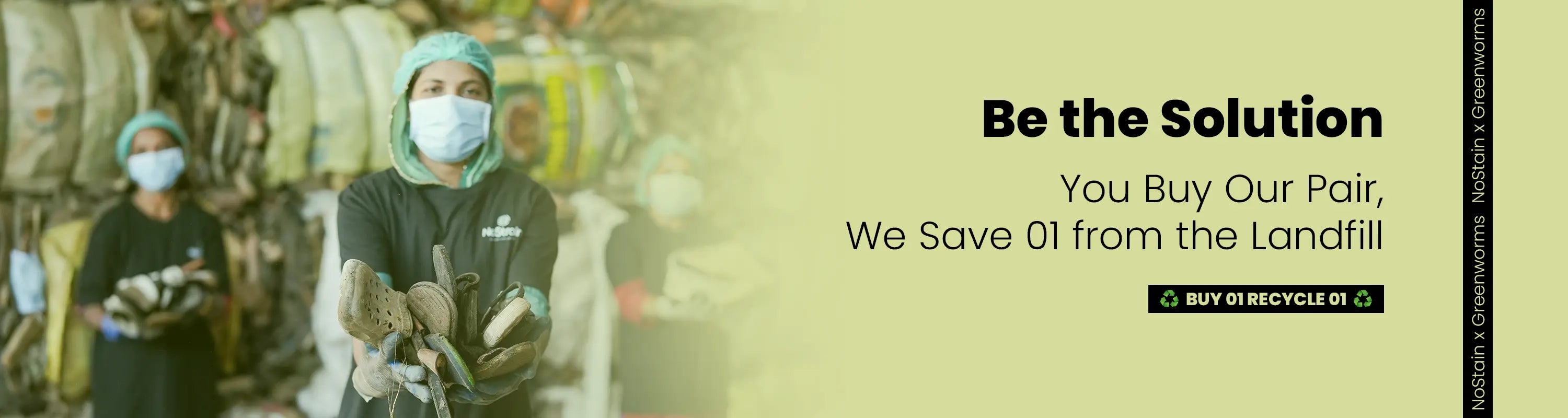 We make sustainable footwear