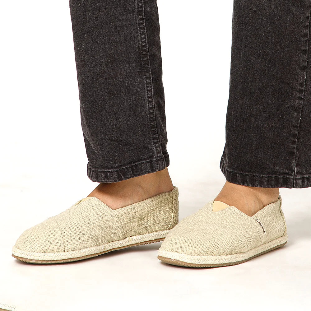 Women’s lightweight cotton slub espadrilles for everyday wear