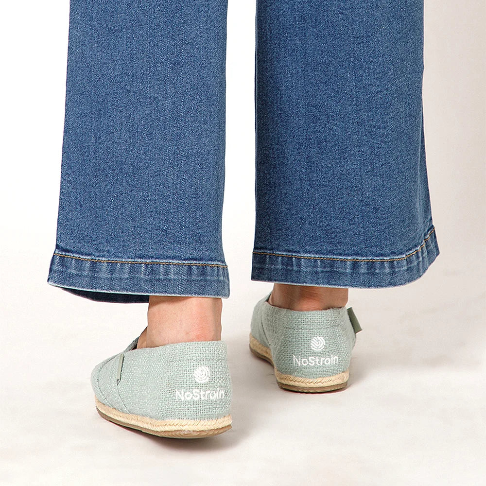 Women’s lightweight cotton slub espadrilles for everyday wear