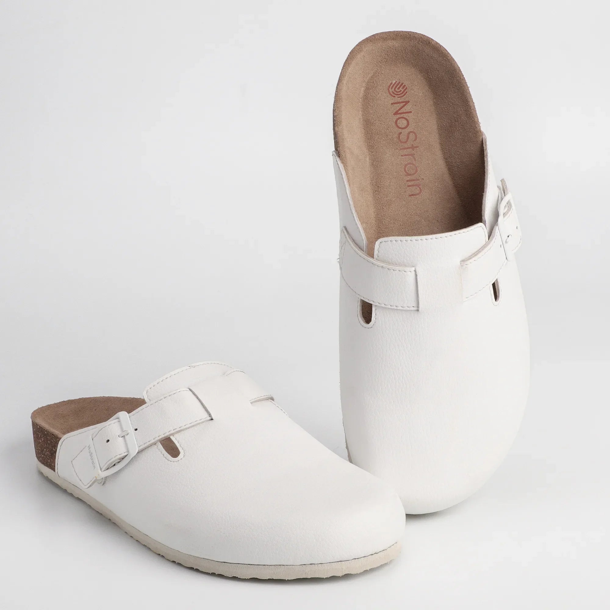 Perfect white Mule sandals for office use