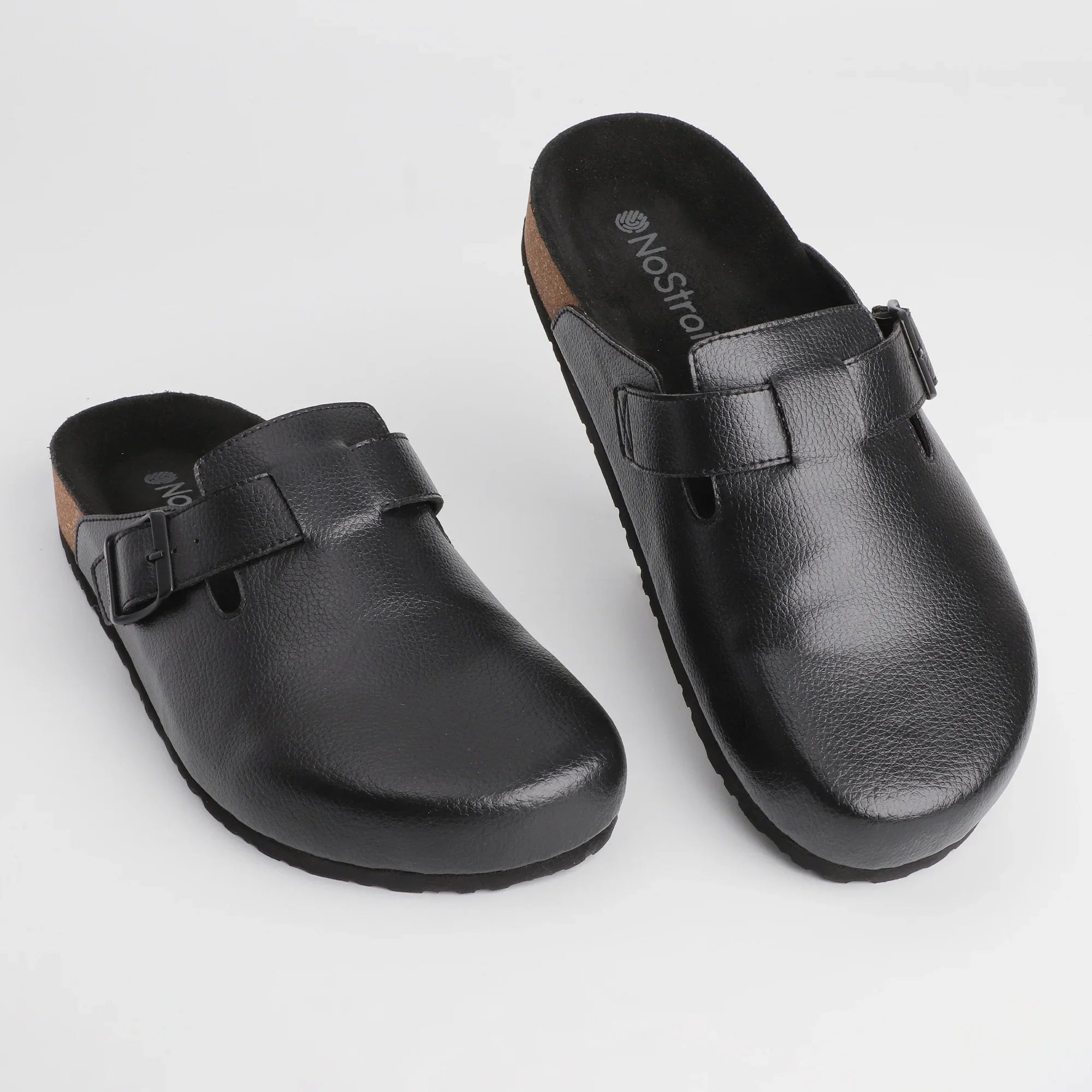 Black Mule sandals for Senior citizen 