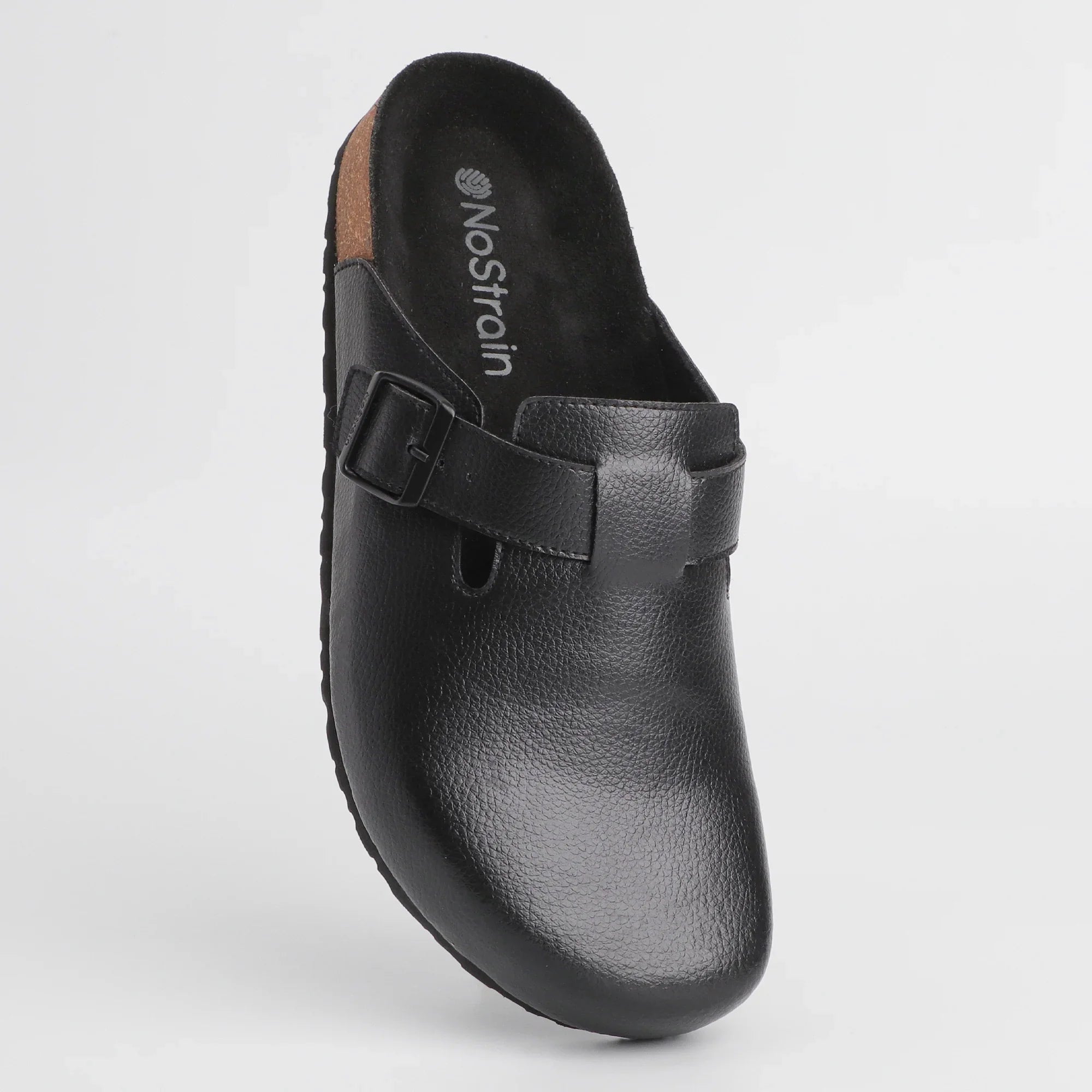 Black Mule Cork Sandals for male