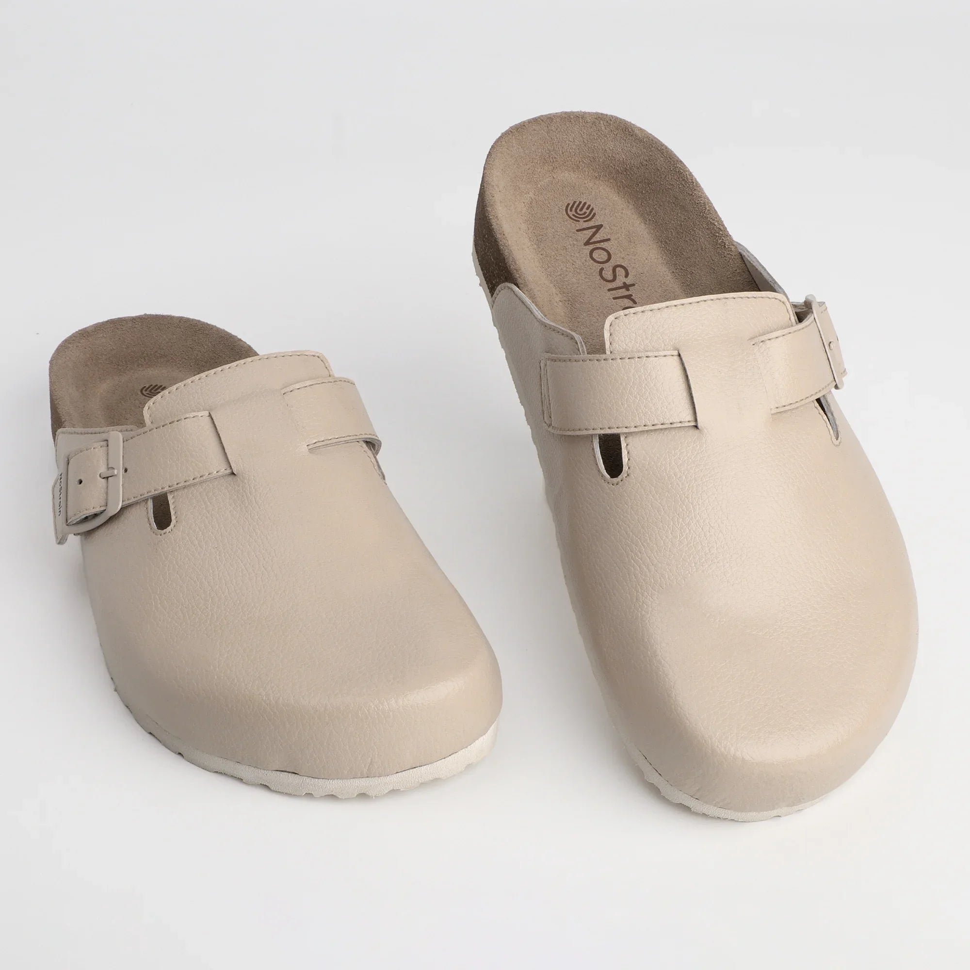 Beige Mule Cork Sandals for male