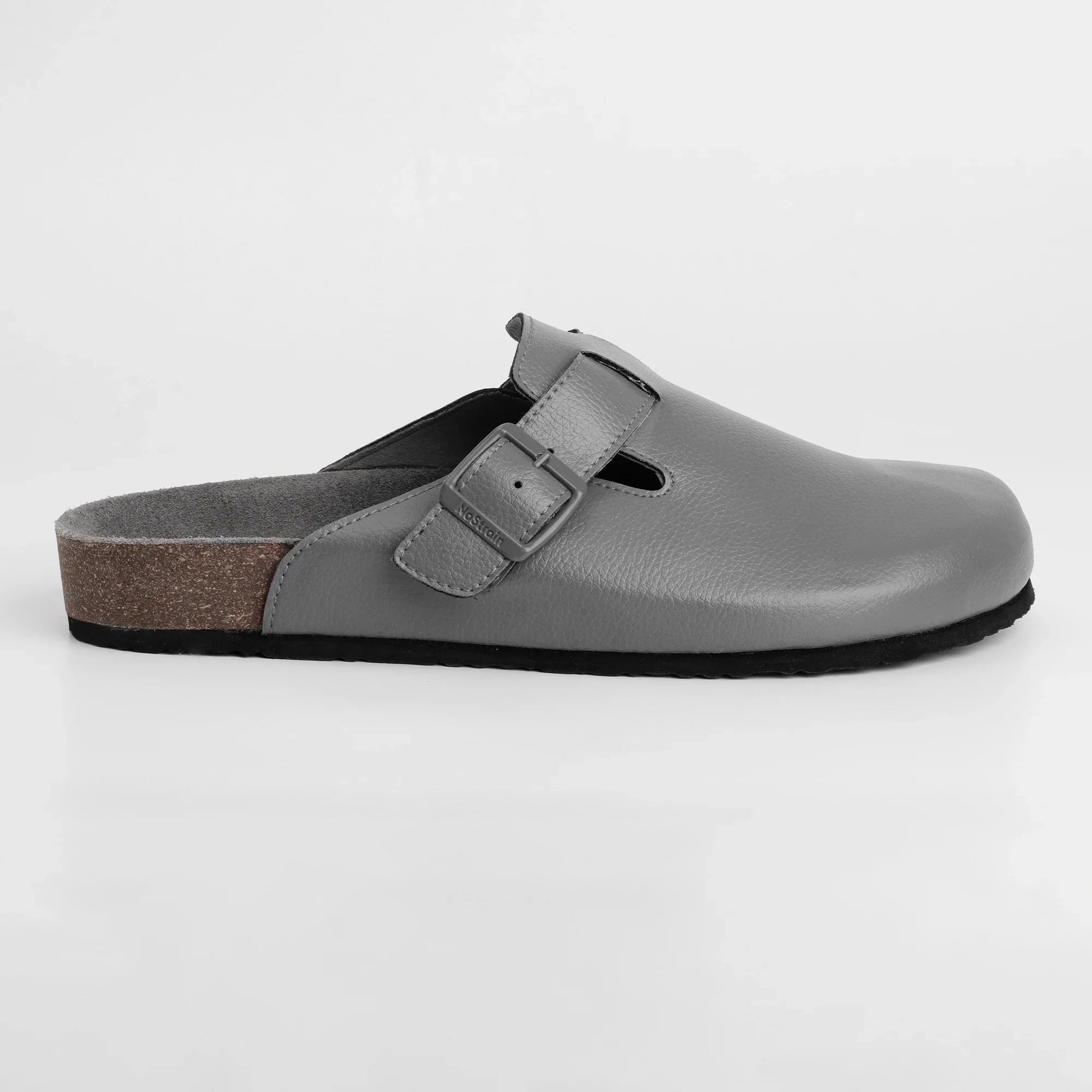 Cloudy grey Mule Cork sandals for gents