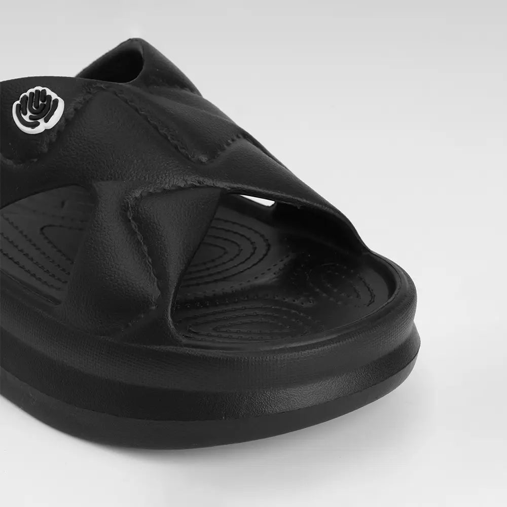 Comfortable slip-on beach sandals by NoStrain for poolside and summer wear.