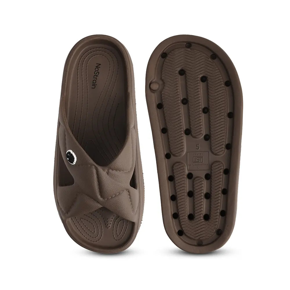 NoStrain waterproof footwear for women featuring a comfortable standard fit.