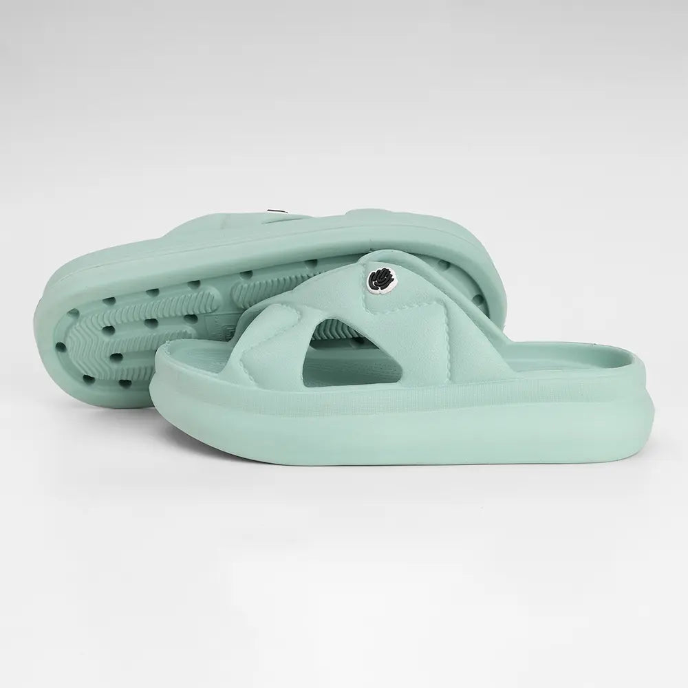 Stylish women's waterproof sandals by NoStrain in a modern cross strap silhouette.