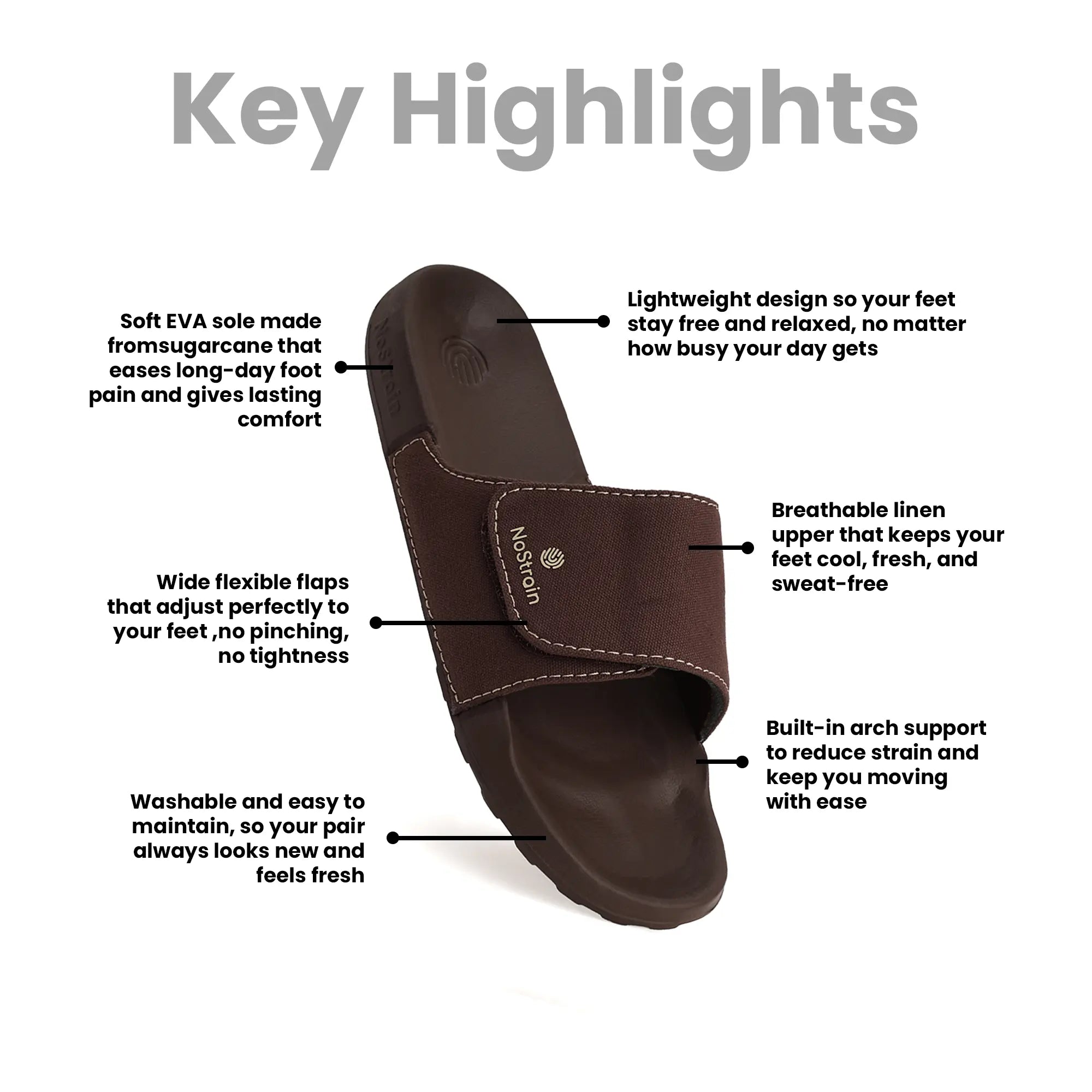 best slider, sliders for men, brown color sliders for men 