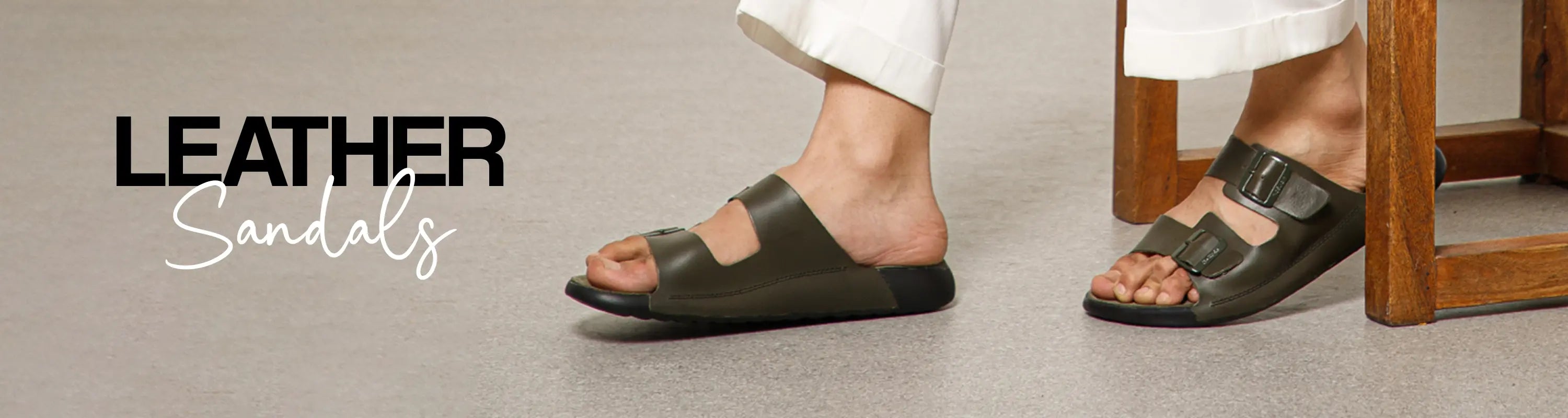 Stylish Luxury Leather Sandals for Men