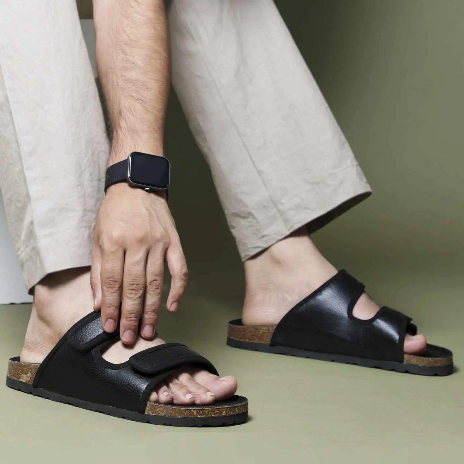 Buy Skora Women Cork Sandals 9001 - 3 Uk (Black) Online at Best Prices in  India - JioMart.
