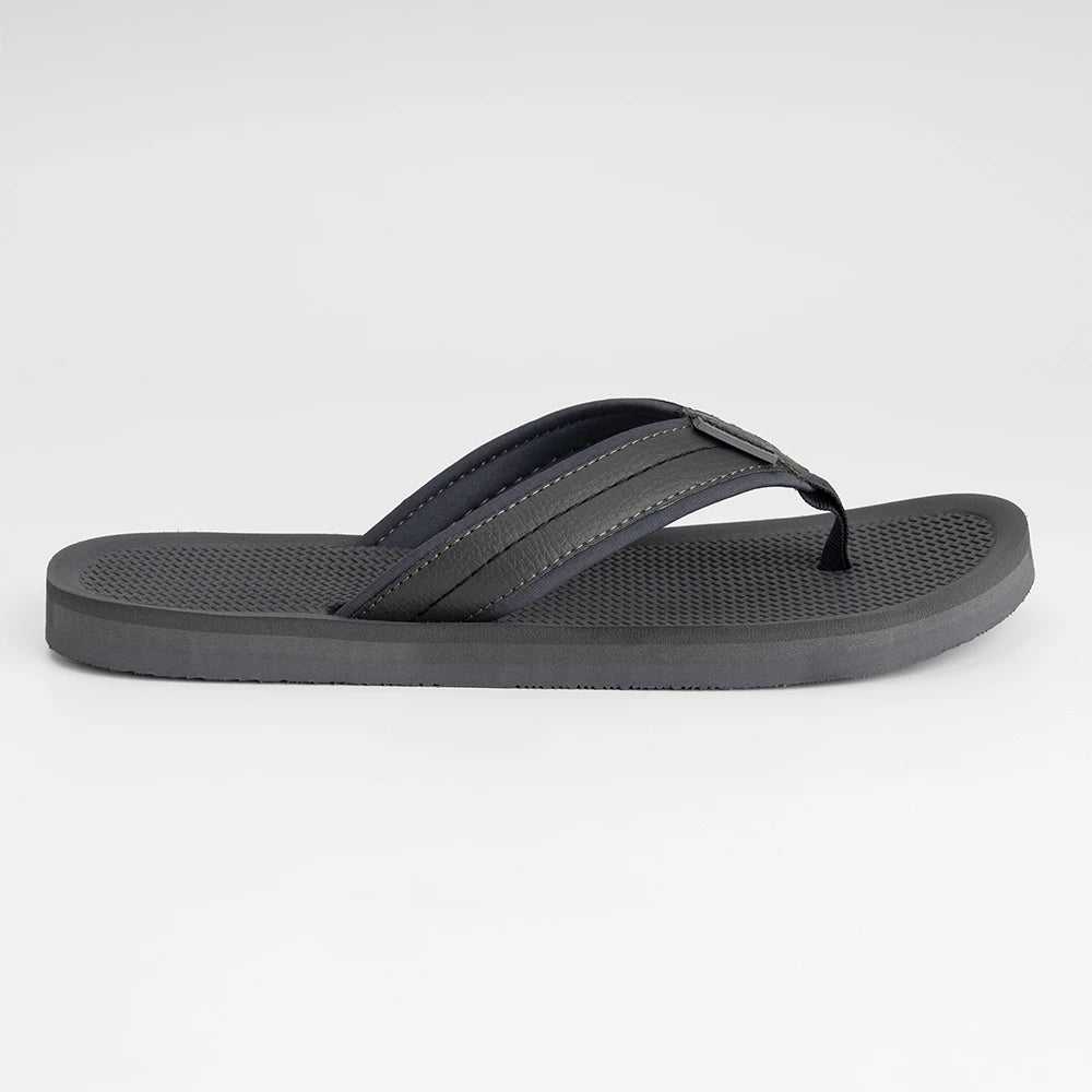 NoStrain Men’s Triple Density Platform Slippers with Soft Engraved Insole, Anti-Skid Sole, Strong Mid-Sole & Sturdy Outsole - PS10