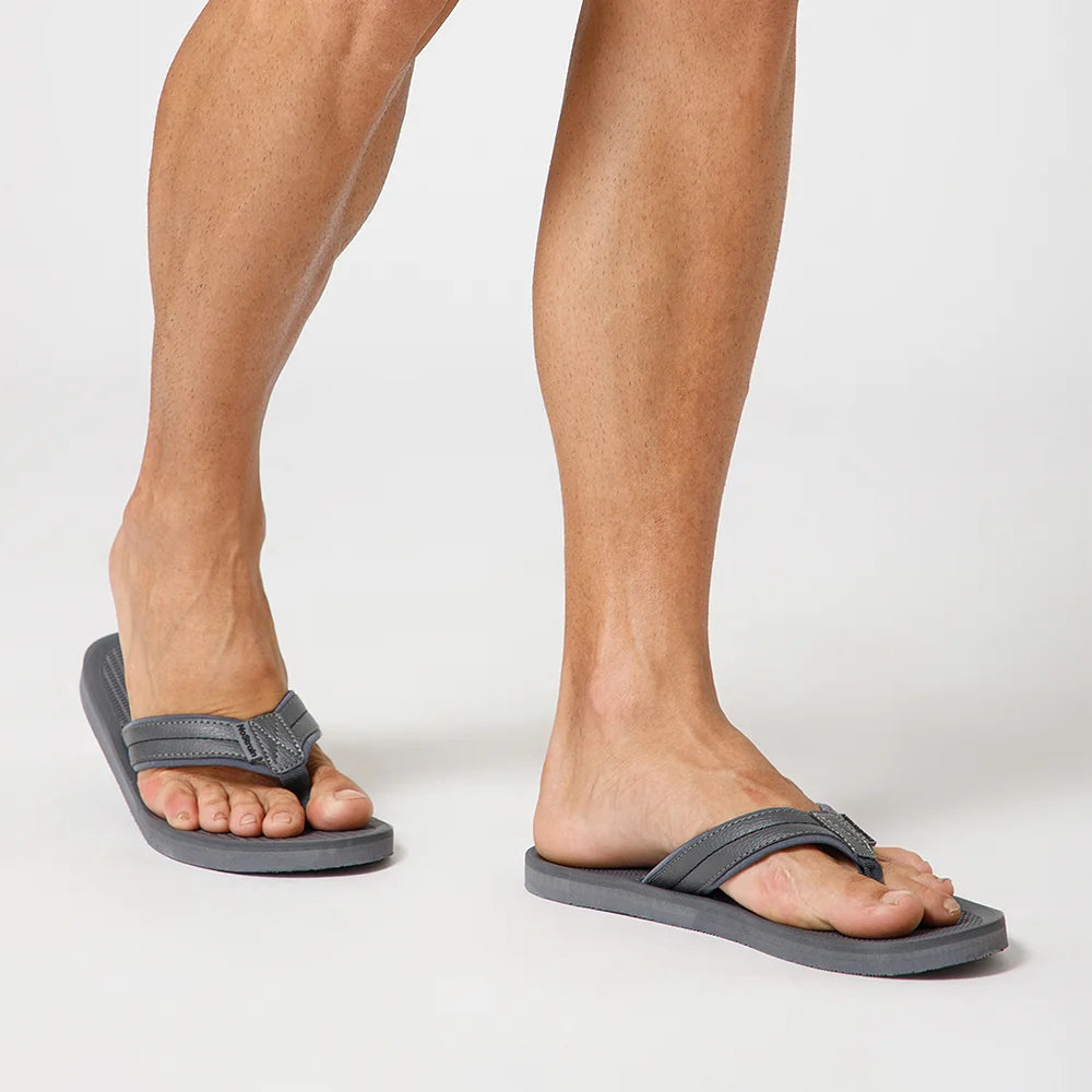 Men's platform slippers for long hours of wear