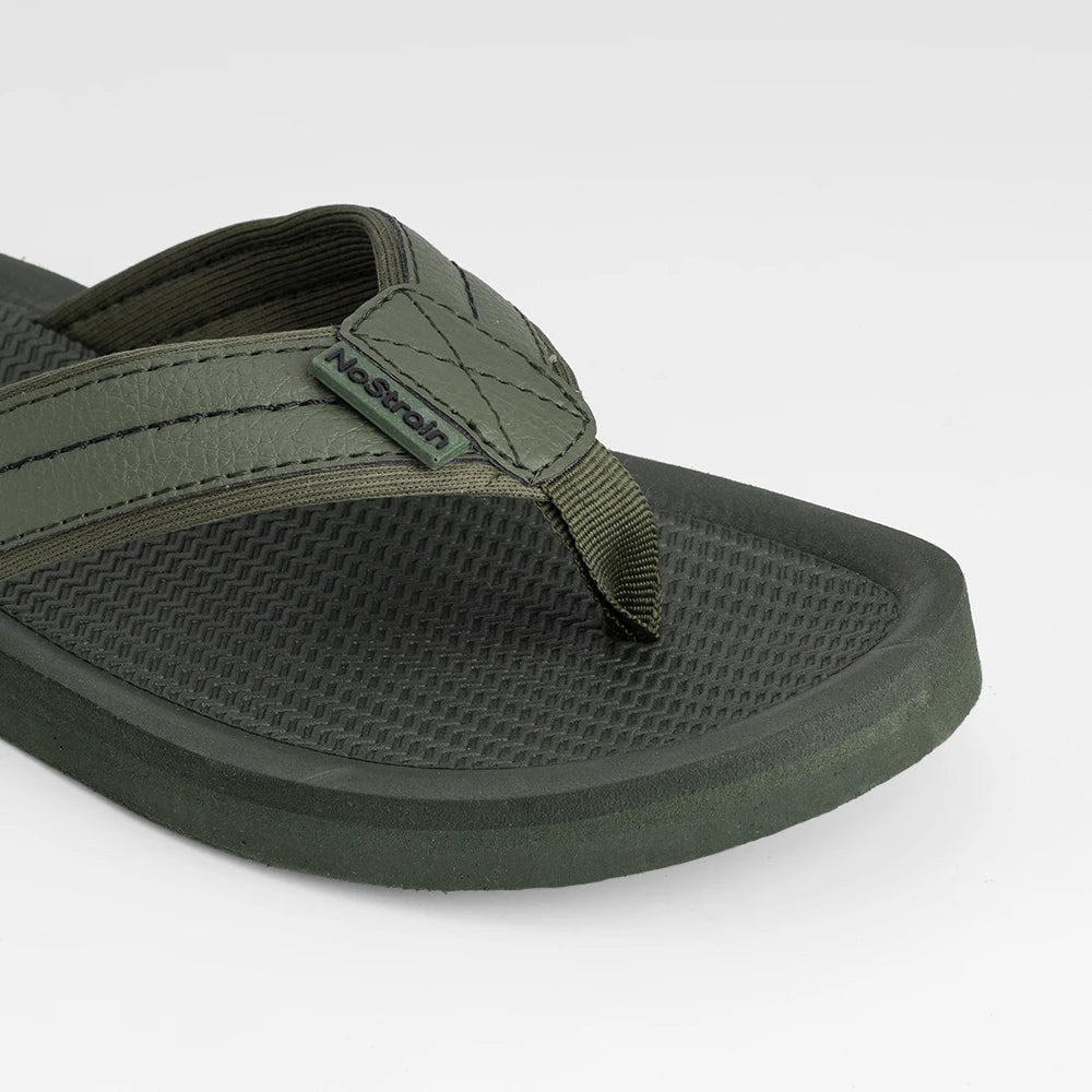 NoStrain Men’s Triple Density Platform Slippers with Soft Engraved Insole, Anti-Skid Sole, Strong Mid-Sole & Sturdy Outsole - PS11