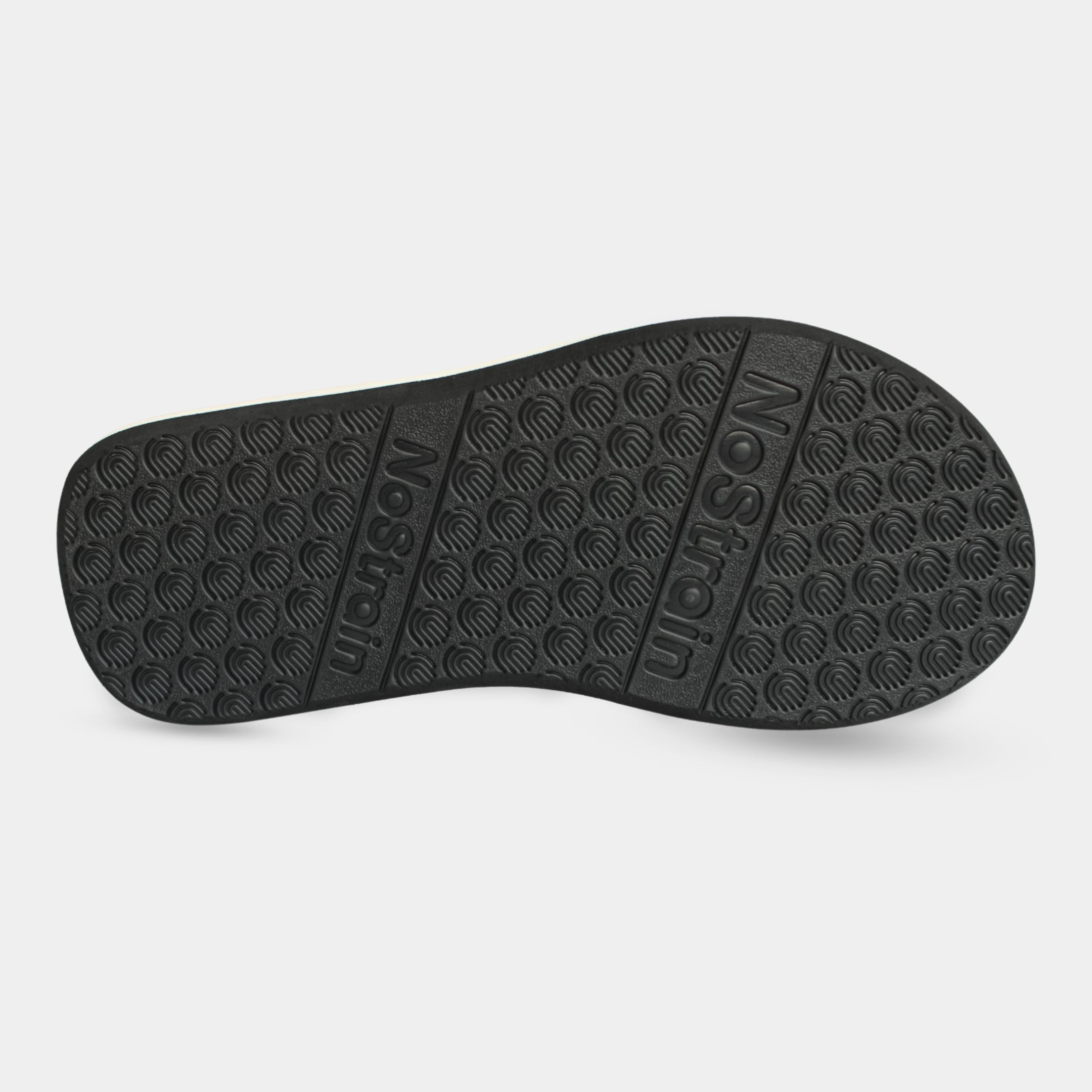 nostrain stylish slippers with stitched straps