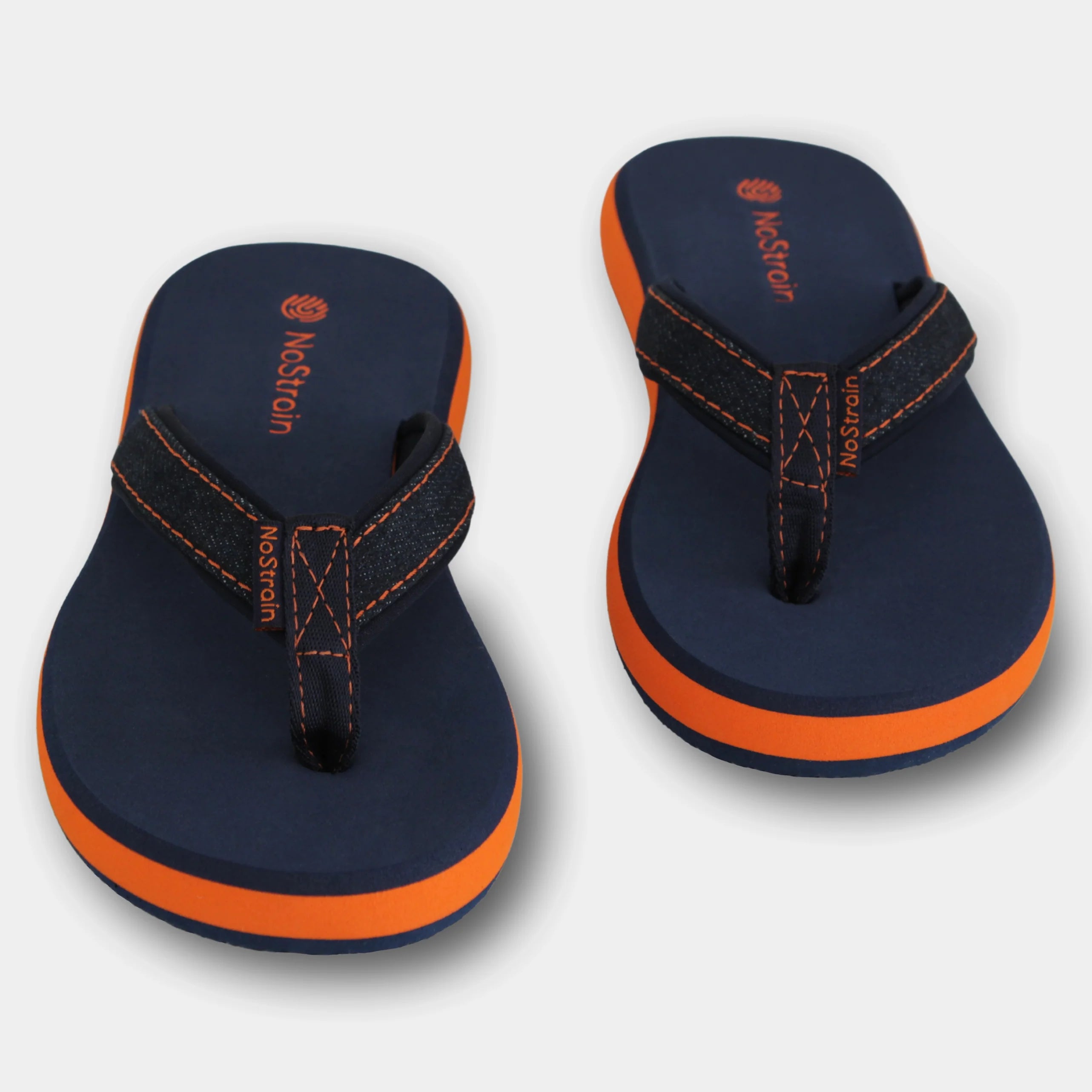 slippers with stitched straps