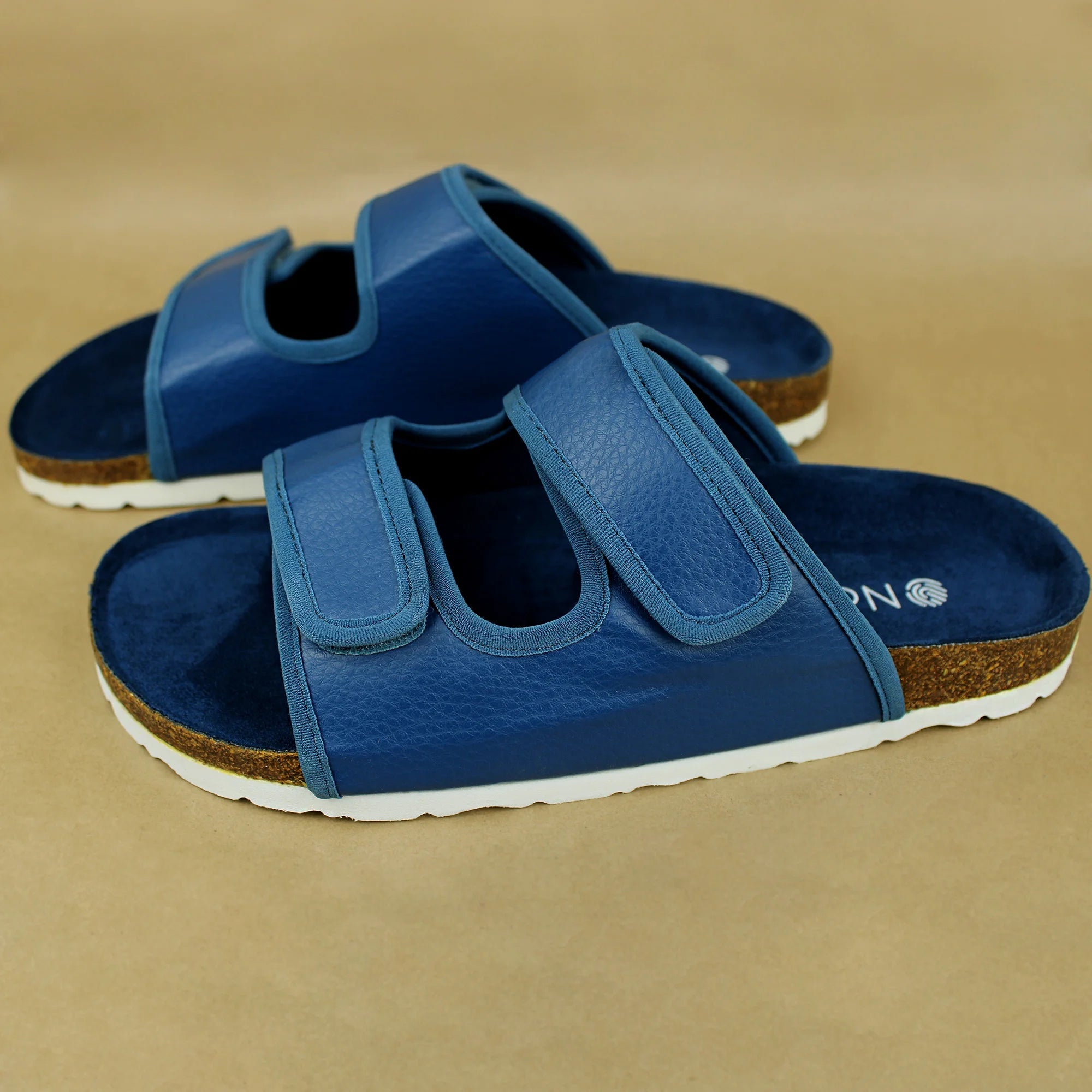 Cork Sandals in Wavy Navy: Stylish and Versatile Chappal for Men