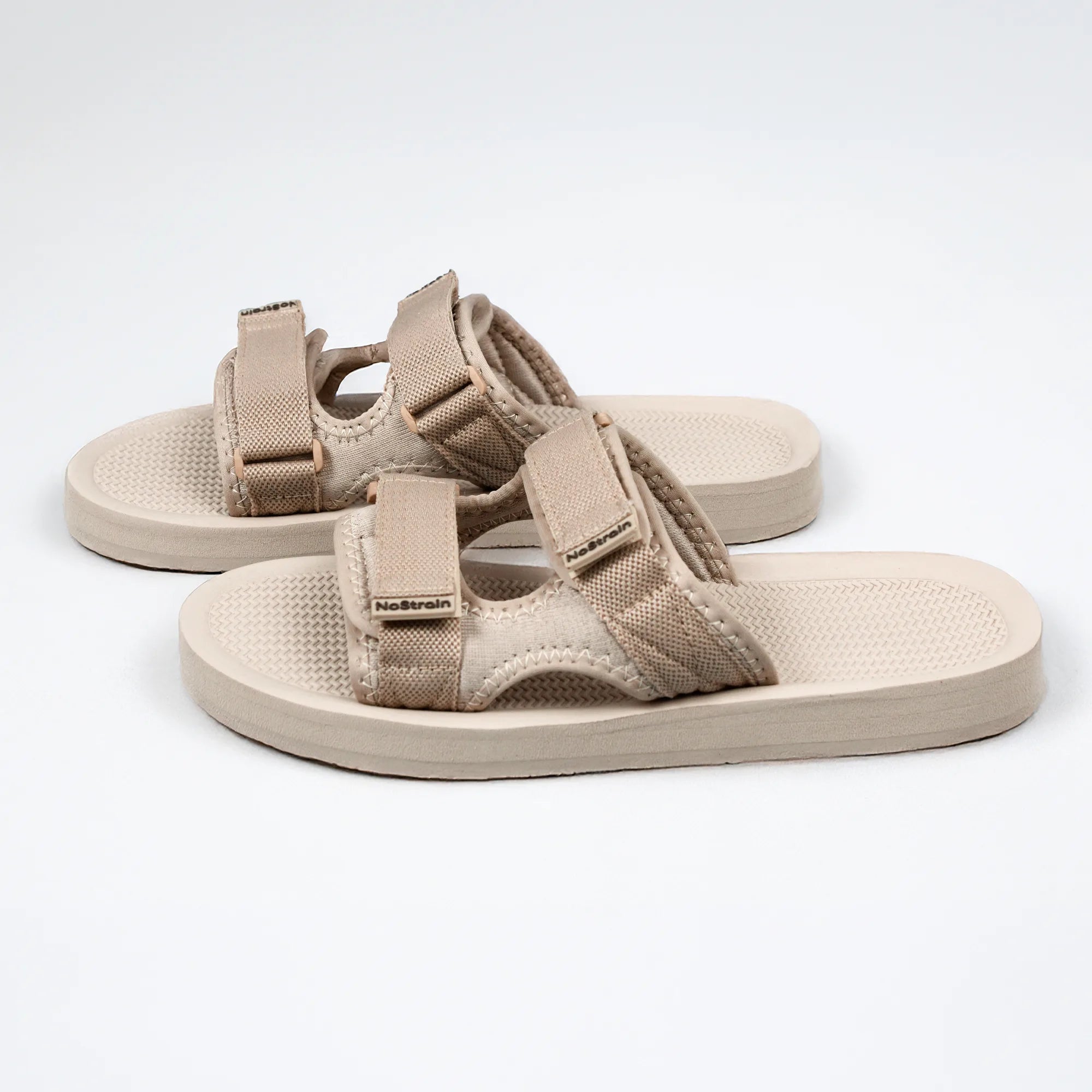 Beige Office use sandals at NoStrain