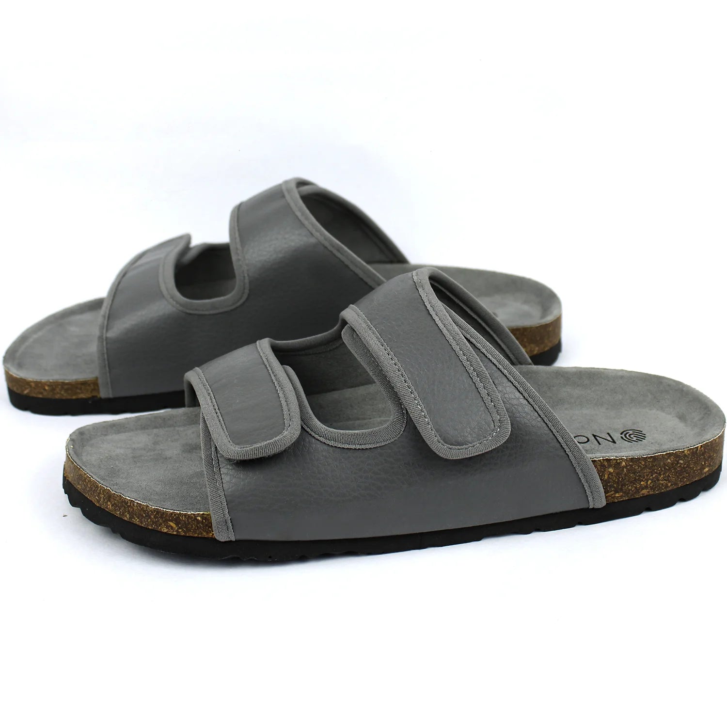 Stay stylish and comfortable with these daily wear Cloudy Grey cork sandals for men