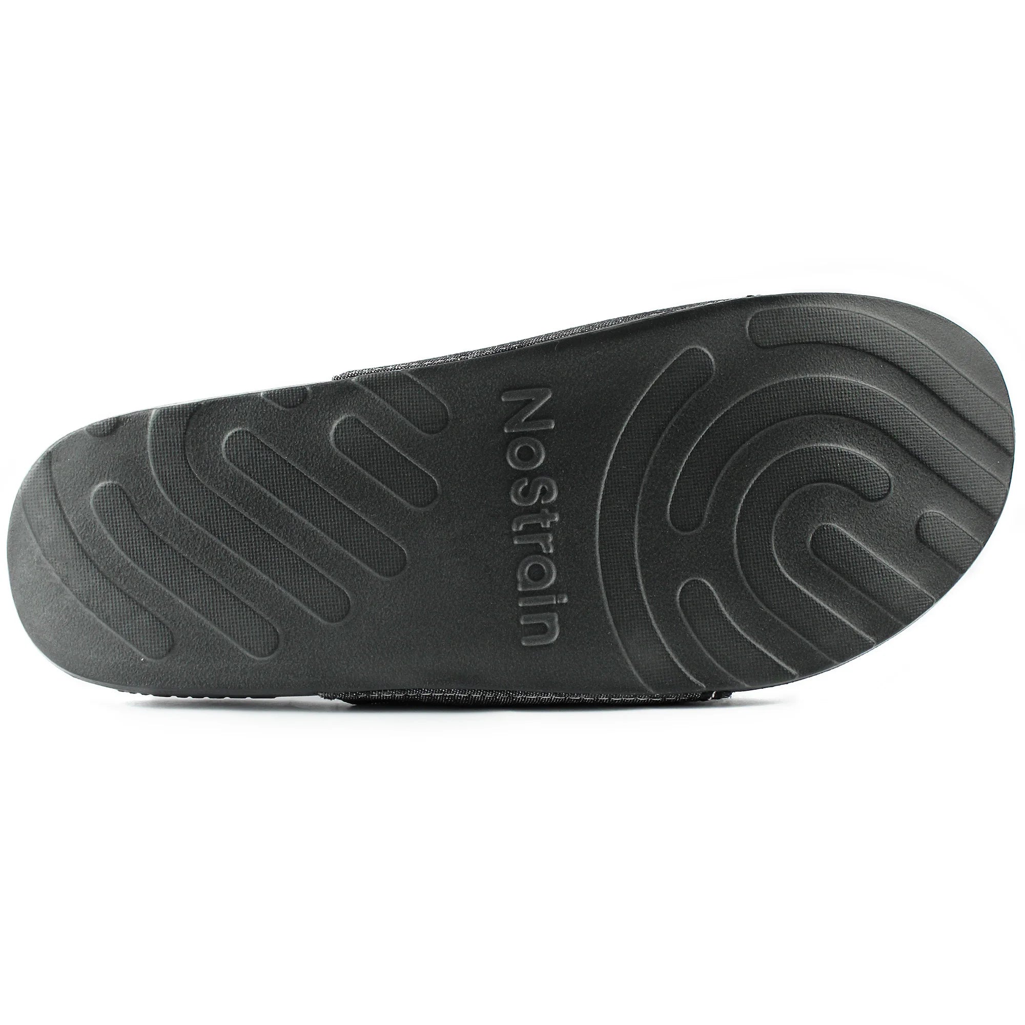 Experience superior support with Men's Denim Sugar Sliders in Slate Grey, boasting arch support for all-day comfort.