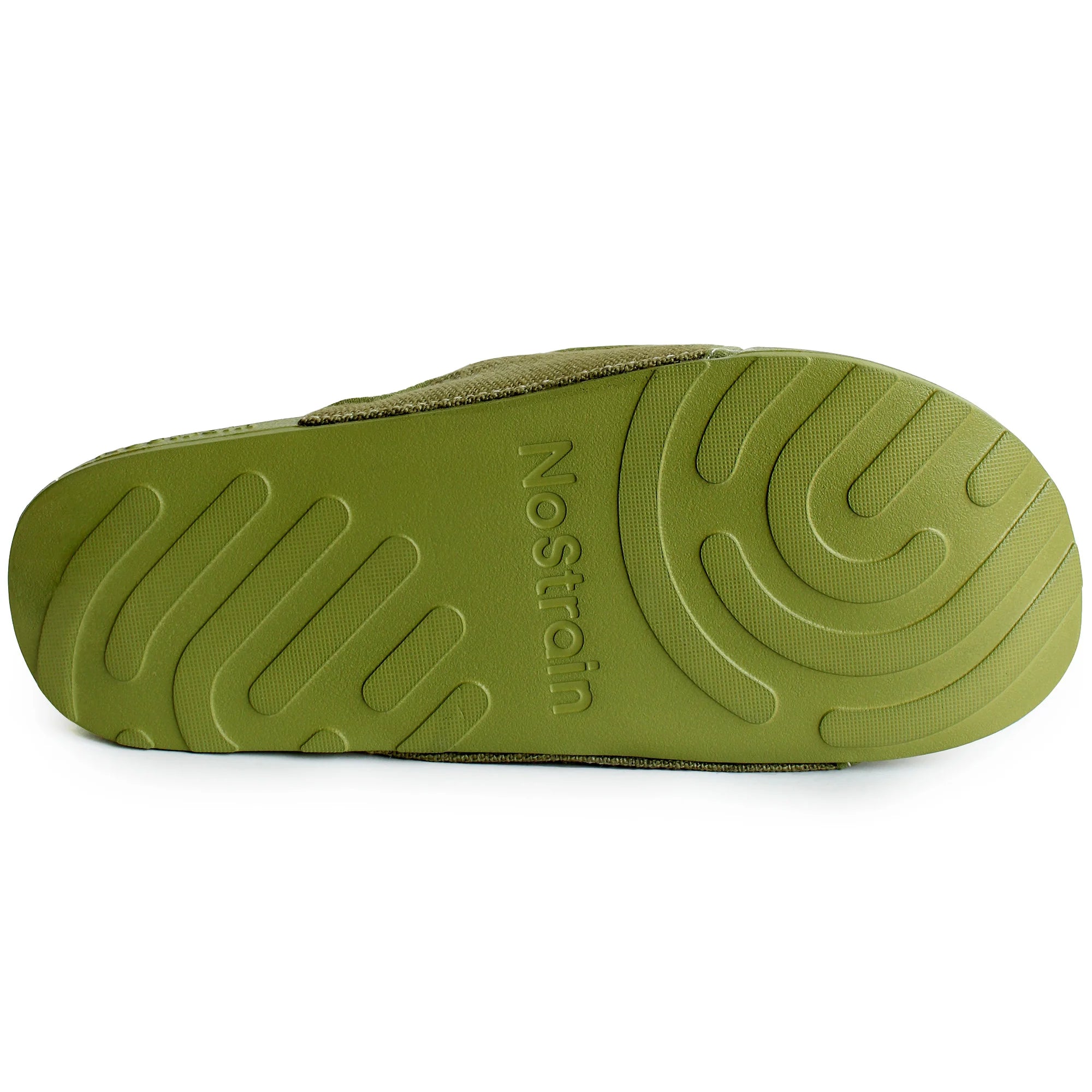 Upgrade your footwear collection with Men's Olive Green Linen Sugar Sliders, offering both flair and ease.