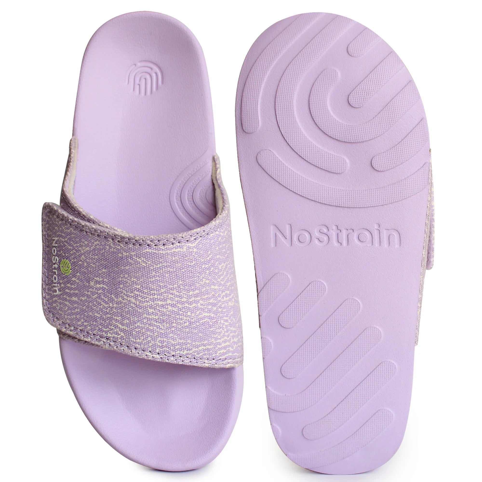 top and bottom view of NoStrain sugar sliders for women