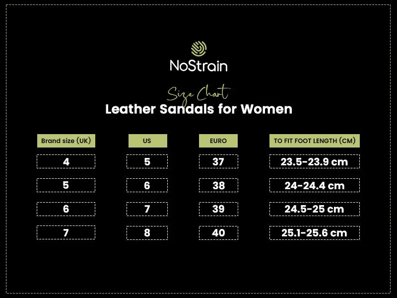 NoStrain Indian footwear for women: beige leather sandals with high-quality ISI certification.