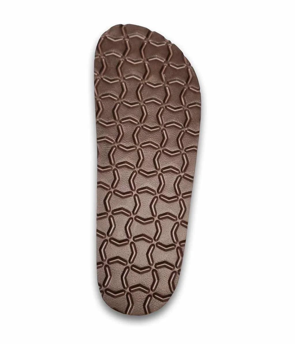 Premium brown cork sandals for men, combining style and comfort effortlessly